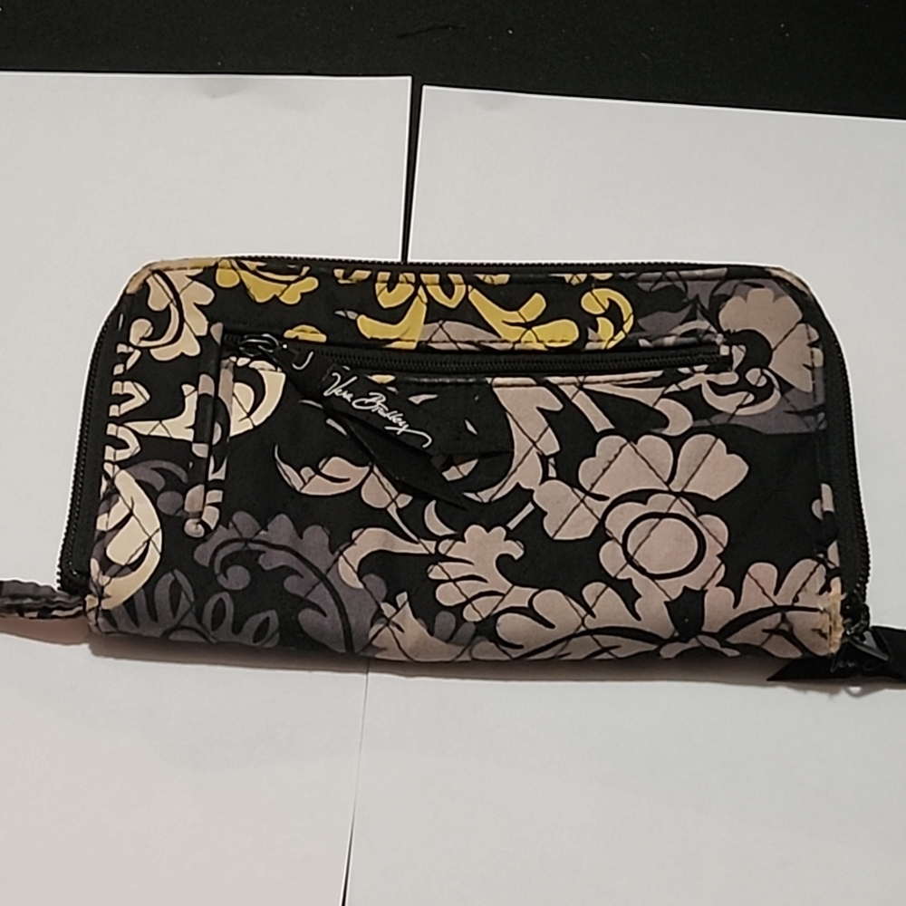 Vera Bradley Black and Yellow Women's Bag